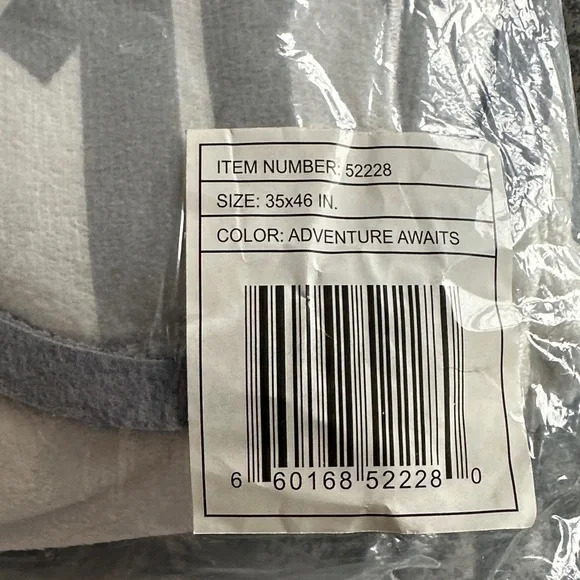 HUDSON BABY | Woodland Theme Milestone Plush Blanket - Picture 5 of 6